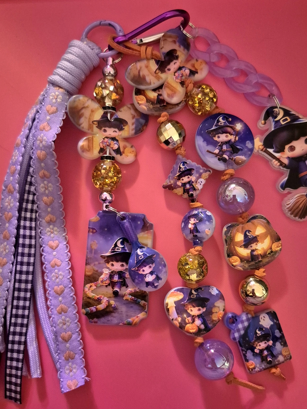 Halloweem Dimoo Purse Chain